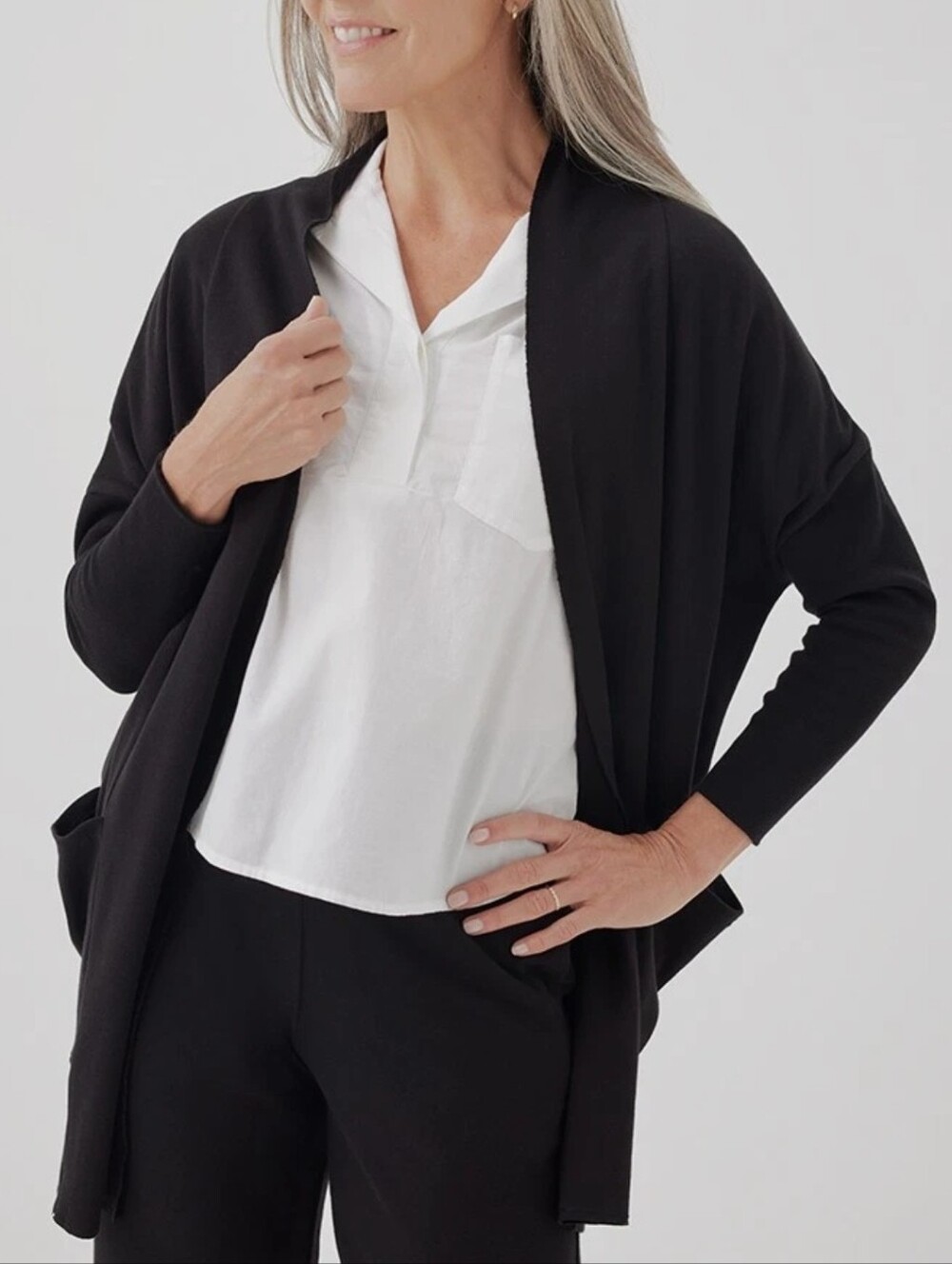 PACT Airplane Wrap Cardigan